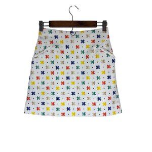 Vintage Retro Mini Skirt 6 Colorful Mod Go Go Funky Edgy Classic Chic Glam 80s